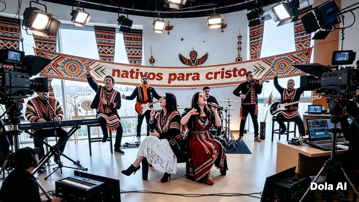 Estudio y grupo musical de Nativos para Cristo